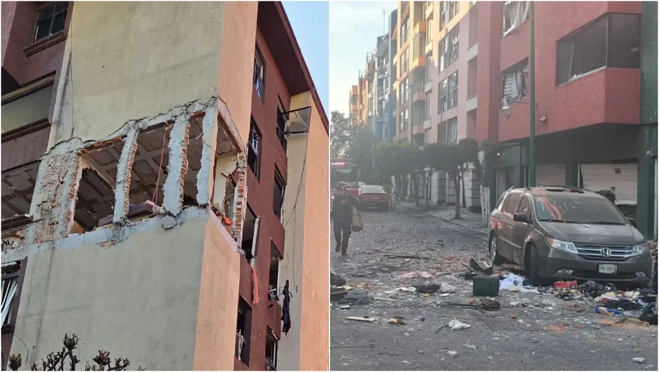 Una explosión, registrada en un edificio habitacional de la colonia Paseos de Taxqueña, en la alcaldía Coyoacán, presuntamente dejó siete personas lesionadas de consideración y provocó daños estructurales visibles en el inmueble, lo que movilizó a distint